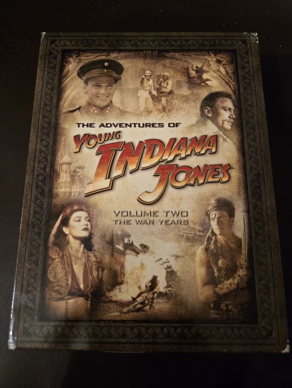 The Adventures of Young Indiana Jones Volume Two DVD - Vintage Adventure Cover